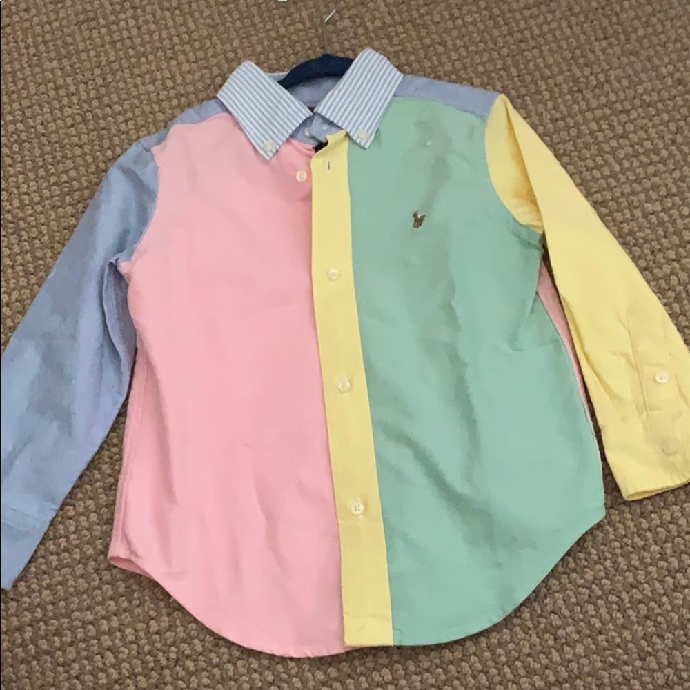Pastel Colored Ralph Lauren Button Down